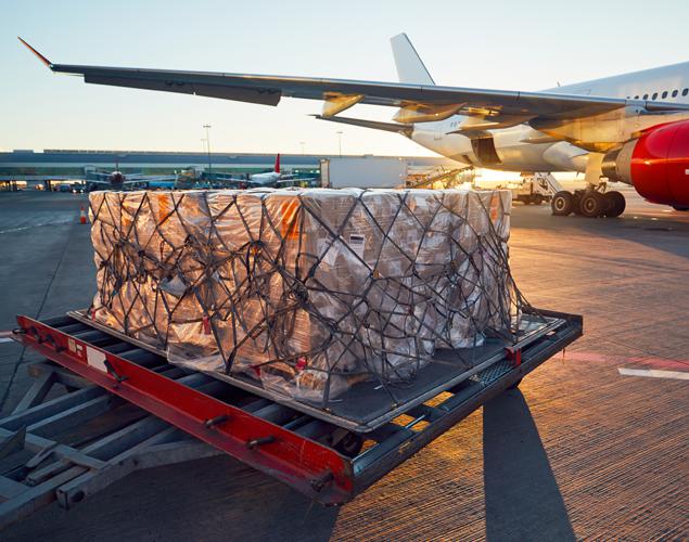 Servicio logístico para distribución aérea